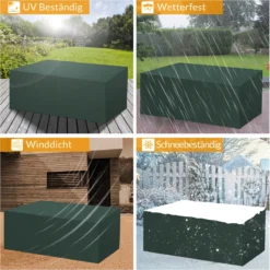 Kingsleeve Tuinmeubelhoes - Beschermhoes - Weerbestendig -308x138x89cm - Groen 2 Kingsleeve Tuinmeubelhoes - Beschermhoes - Weerbestendig -308x138x89cm - Groen -Tuinmeubelseries Winkel 1200x1198