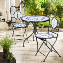 Merkloos Mozaïek Bistroset Neptun - 3-delig 4 Merkloos Mozaïek Bistroset Neptun - 3-delig -Tuinmeubelseries Winkel 1200x1200 1006