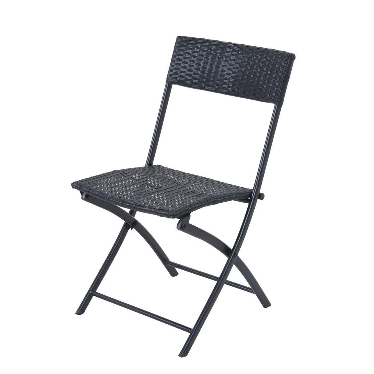 3-delige Bistroset poly rattan - inklapbaar - Balkon tuinmeubelset - Zwart Merkloos 3-delige Bistroset Poly Rattan - Inklapbaar - Balkon Tuinmeubelset - Zwart -Tuinmeubelseries Winkel 1200x1200 1040