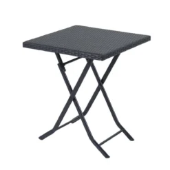 Merkloos 3-delige Bistroset Poly Rattan - Inklapbaar - Balkon Tuinmeubelset - Zwart 3 Merkloos 3-delige Bistroset Poly Rattan - Inklapbaar - Balkon Tuinmeubelset - Zwart -Tuinmeubelseries Winkel 1200x1200 1041