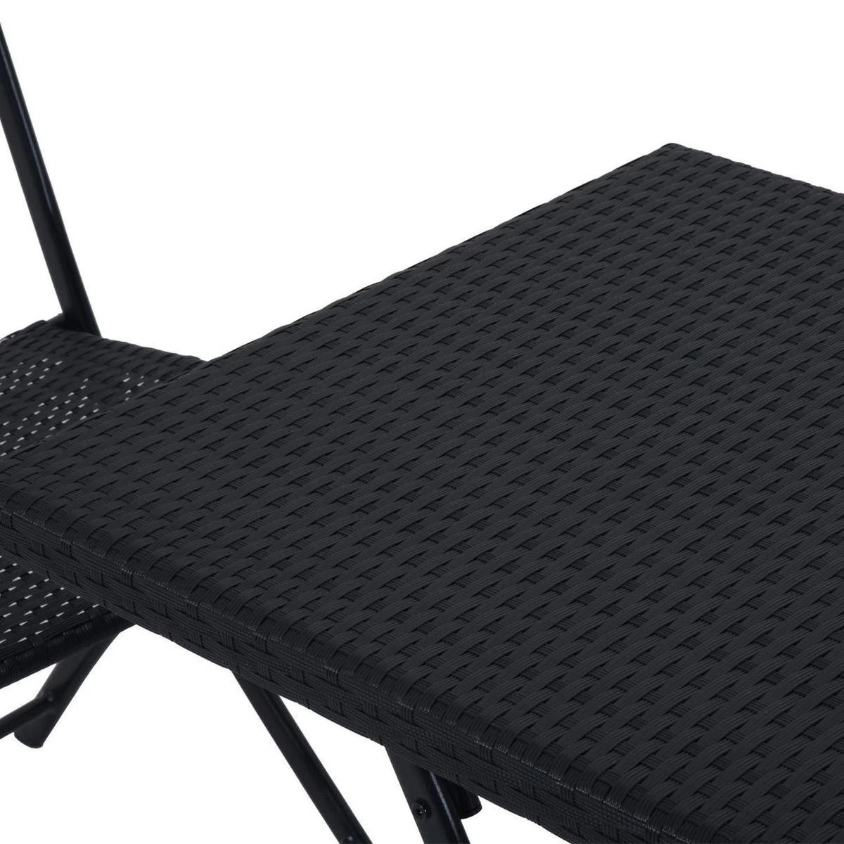 3-delige Bistroset poly rattan - inklapbaar - Balkon tuinmeubelset - Zwart Merkloos 3-delige Bistroset Poly Rattan - Inklapbaar - Balkon Tuinmeubelset - Zwart -Tuinmeubelseries Winkel 1200x1200 1042