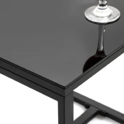 Songmics Tuinmeubelset, 3-delige Set, Van Polyrotan, Voor Outdoor, Terras, Balkon, Tuin, Eenvoudige Montage, Bijzettafel En 2 Stoelen, Zwart-beige -Tuinmeubelseries Winkel 1200x1200 1047