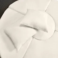 Casaria Polyrattan Zonne-Eiland Ø185cm – Incl. Kussens - Zwart Crème -Tuinmeubelseries Winkel 1200x1200 1113