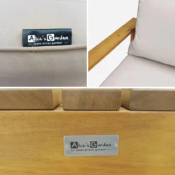 Alice's Garden Loungeset Mendoza - Acacia - 5 Plaatsen - Beige -Tuinmeubelseries Winkel 1200x1200 1120