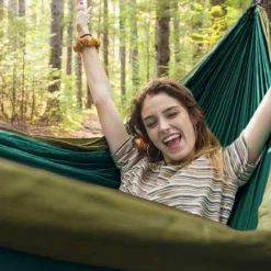 Kanyon Hangmat - Incl. Karabijnhaken En Riemen - Licht Parachutestof - 260 X 140 Cm - Tot 200kg - Groen/Khaki 5 Kanyon Hangmat - Incl. Karabijnhaken En Riemen - Licht Parachutestof - 260 X 140 Cm - Tot 200kg - Groen/Khaki -Tuinmeubelseries Winkel 1200x1200 1256