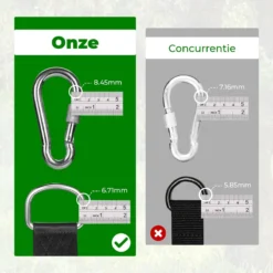 4House Ophang Koord Voor Hangmat, Hangstoel / Schommel - Hangmat Bevestigingsset Inclusief Haken - Karabijnhaak - Hangmat Standaard -Schommelophangset - Hangmat Ophangsysteem -150cm - Tot 1000kg - Boomvriendelijke Hangmat Ophangset - Set Van 2Stuks -Tuinmeubelseries Winkel 1200x1200 1302