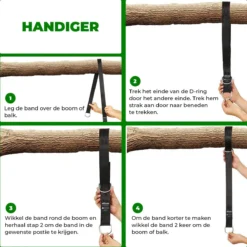 4House Ophang Koord Voor Hangmat, Hangstoel / Schommel - Hangmat Bevestigingsset Inclusief Haken - Karabijnhaak - Hangmat Standaard -Schommelophangset - Hangmat Ophangsysteem -150cm - Tot 1000kg - Boomvriendelijke Hangmat Ophangset - Set Van 2Stuks -Tuinmeubelseries Winkel 1200x1200 1303