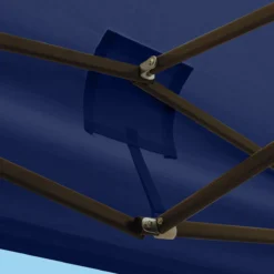 LifeGoods Partytent - 3x3 M - Zijwanden - Easy Up - Opvouwbaar - Waterdicht - Draagtas Met Wieltjes - Donkerblauw -Tuinmeubelseries Winkel 1200x1200 134