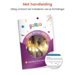Partizzle 12m Lichtsnoer - Buiten & Binnen - Kamer Decoratie Lichtjes Slinger Tieners - Lampjes Lichtslinger Kinderkamer - Fotoslinger - Sfeer En Feestverlichting - Tuinverlichting - Warm Wit / 120 LEDs 8 Partizzle 12m Lichtsnoer - Buiten & Binnen - Kamer Decoratie Lichtjes Slinger Tieners - Lampjes Lichtslinger Kinderkamer - Fotoslinger - Sfeer En Feestverlichting - Tuinverlichting - Warm Wit / 120 LEDs -Tuinmeubelseries Winkel 1200x1200 1361