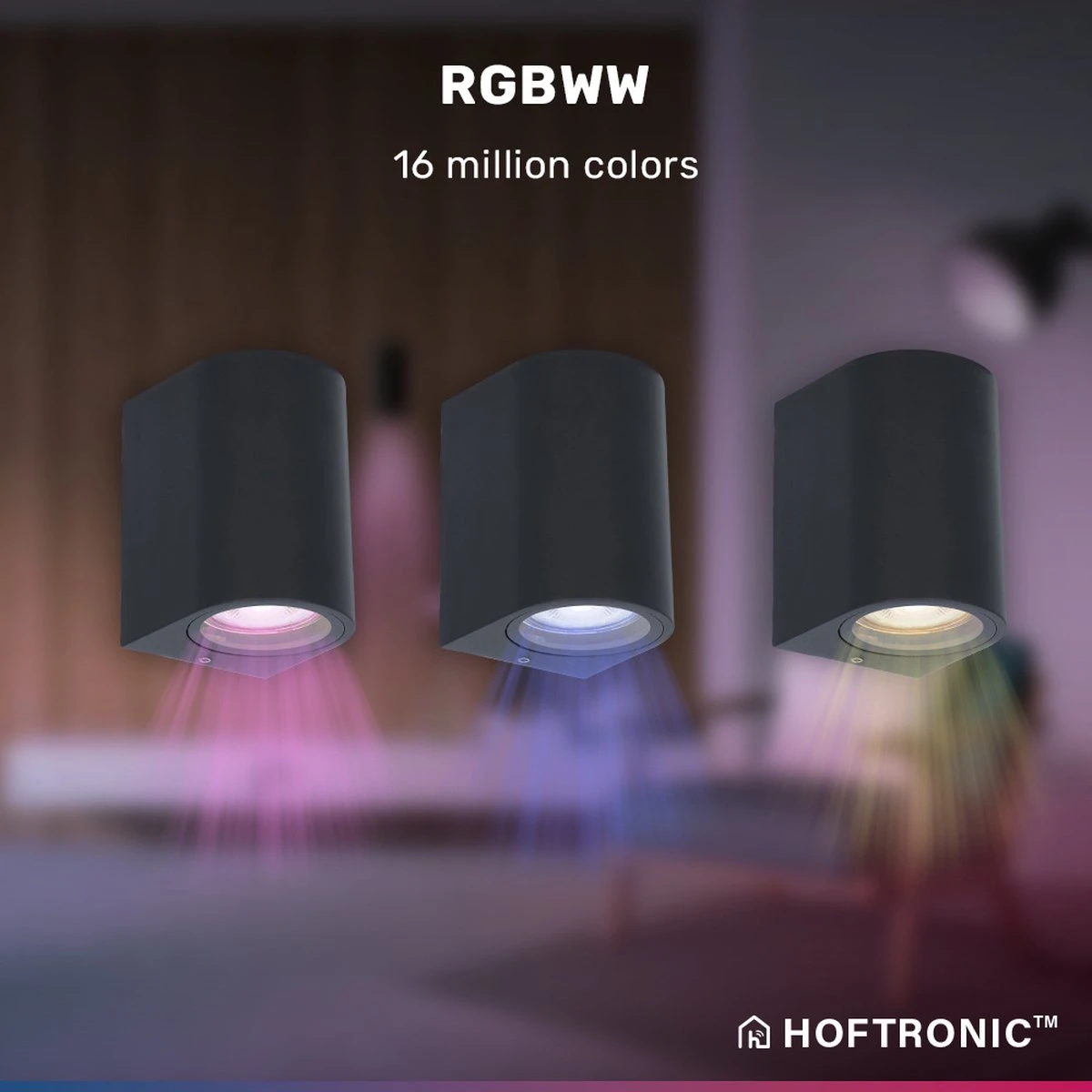 Hoftronic Smart Alvin - Smart LED Wandlamp - WiFi + Bluetooth - Downlight - GU10 5,5 Watt 400lm - RGBWW 16,5 miljoen kleuren - Slimme Muurlamp - Geschikt als Binnen en Buiten Wandlamp - 3 jaar garantie Hoftronic Smart Alvin - Smart LED Wandlamp - WiFi + Bluetooth - Downlight - GU10 5,5 Watt 400lm - RGBWW 16,5 Miljoen Kleuren - Slimme Muurlamp - Geschikt Als Binnen En Buiten Wandlamp - 3 Jaar Garantie -Tuinmeubelseries Winkel 1200x1200 1378