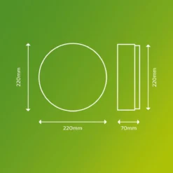 Philips Doris Ceiling - Zwart - IP54 -Tuinmeubelseries Winkel 1200x1200 1417