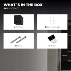 Ledvion Hydra - Wandlamp Buiten - Zwart - GU10 Fitting - IP54 -Tuinmeubelseries Winkel 1200x1200 1424