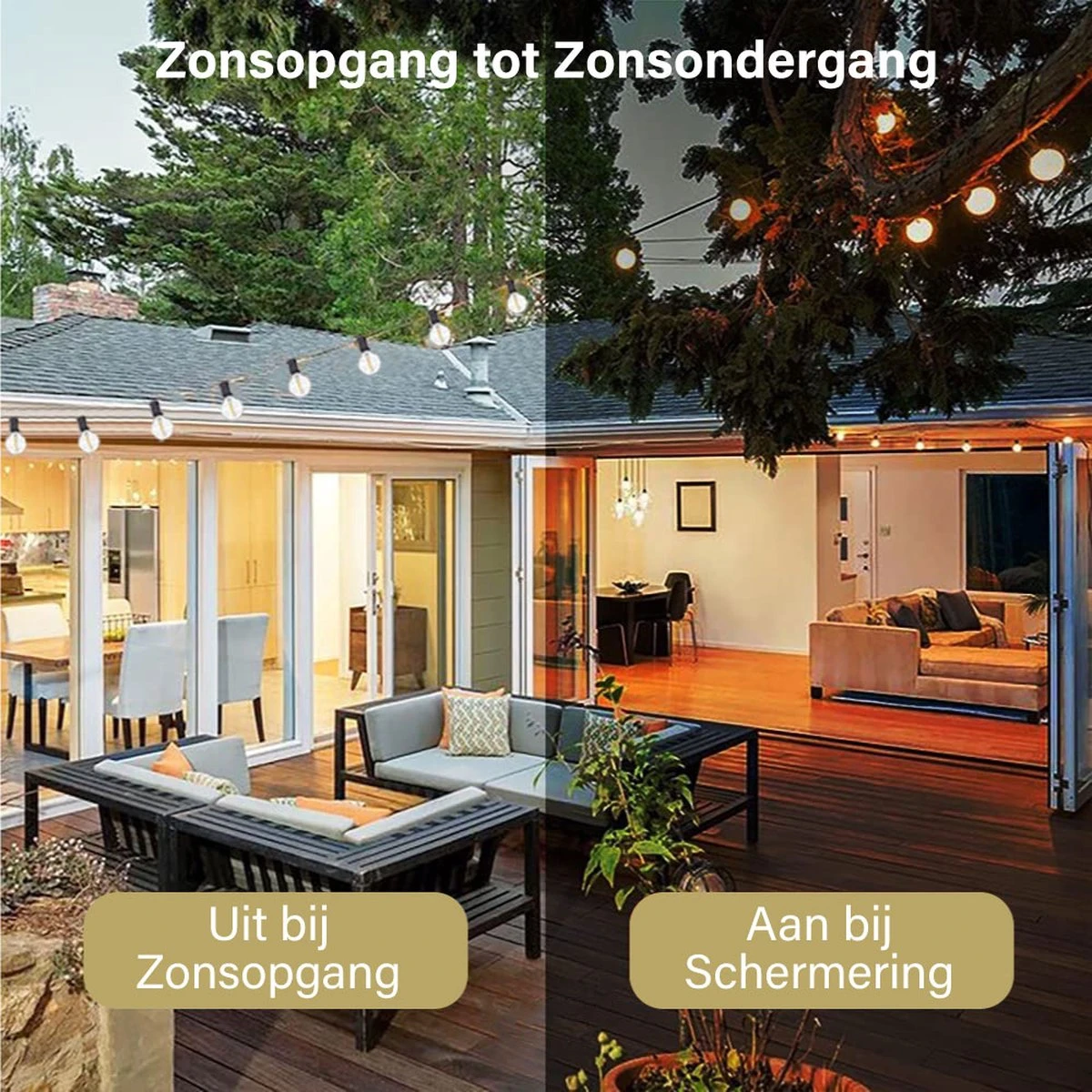 Homèlle Solar Lichtsnoer - 25 LED - 7.5 meter - Warm-wit - Tuinverlichting op zonne-energie - Kerstverlichting - Buitenverlichting - Lichtslinger - Lampjes slinger - Transperant Homèlle Solar Lichtsnoer - 25 LED - 7.5 Meter - Warm-wit - Tuinverlichting Op Zonne-energie - Kerstverlichting - Buitenverlichting - Lichtslinger - Lampjes Slinger - Transperant -Tuinmeubelseries Winkel 1200x1200 1483