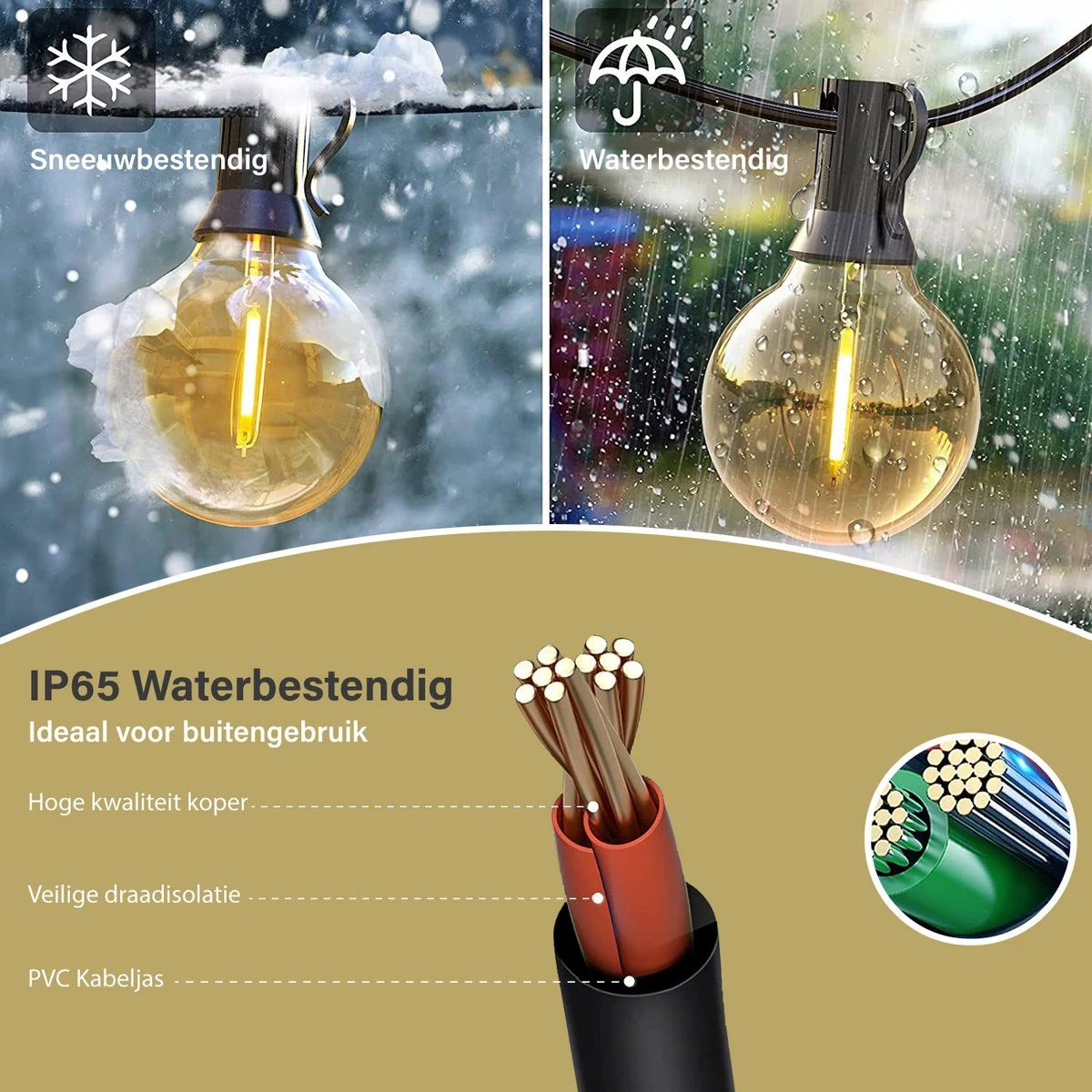 Homèlle Solar Lichtsnoer - 25 LED - 7.5 meter - Warm-wit - Tuinverlichting op zonne-energie - Kerstverlichting - Buitenverlichting - Lichtslinger - Lampjes slinger - Transperant Homèlle Solar Lichtsnoer - 25 LED - 7.5 Meter - Warm-wit - Tuinverlichting Op Zonne-energie - Kerstverlichting - Buitenverlichting - Lichtslinger - Lampjes Slinger - Transperant -Tuinmeubelseries Winkel 1200x1200 1485