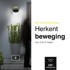 Vivid Green Solar Buitenlamp Met Bewegingssensor 208 LED - Wandlamp Op Zonne Energie - Tuinverlichting - Waterdicht - Met Sensor - Lamp - Zwart 2 Vivid Green Solar Buitenlamp Met Bewegingssensor 208 LED - Wandlamp Op Zonne Energie - Tuinverlichting - Waterdicht - Met Sensor - Lamp - Zwart -Tuinmeubelseries Winkel 1200x1200 1487