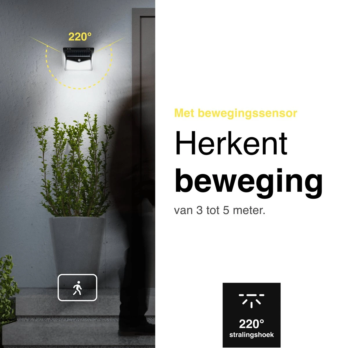 Vivid Green Solar buitenlamp met bewegingssensor 208 LED - Wandlamp op zonne energie - Tuinverlichting - Waterdicht - Met sensor - Lamp - Zwart Vivid Green Solar Buitenlamp Met Bewegingssensor 208 LED - Wandlamp Op Zonne Energie - Tuinverlichting - Waterdicht - Met Sensor - Lamp - Zwart -Tuinmeubelseries Winkel 1200x1200 1487