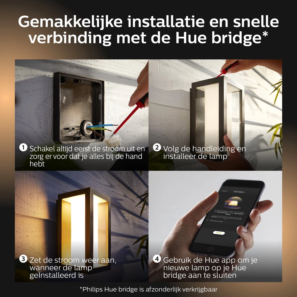 Philips Hue Impress muurlamp - wit en gekleurd licht - zwart - smal Philips Hue Impress Muurlamp - Wit En Gekleurd Licht - Zwart - Smal -Tuinmeubelseries Winkel 1200x1200 1502