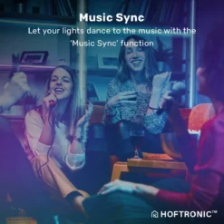 HOFTRONIC - Smart LED Strip 5m - RGB Flow Colors - WiFi + Bluetooth - 16,5 Miljoen Kleuren Met 120 LEDs - Music Sync - Met Afstandsbediening - Zelfklevend - Voor Google Home, Amazon Alexa En Siri 2 HOFTRONIC - Smart LED Strip 5m - RGB Flow Colors - WiFi + Bluetooth - 16,5 Miljoen Kleuren Met 120 LEDs - Music Sync - Met Afstandsbediening - Zelfklevend - Voor Google Home, Amazon Alexa En Siri -Tuinmeubelseries Winkel 1200x1200 1508