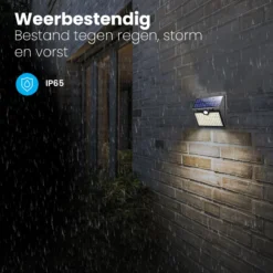 Auronic Solar Buitenlamp Met Bewegingssensor - 97 LED's - Wit Licht - Op Zonne-energie - IP65 Waterdicht - 4 Stuks -Tuinmeubelseries Winkel 1200x1200 1532