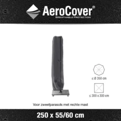 AeroCover Parasolhoes - Zweef Parasols - Grijs - 250x55 Cm (HxB) 9 AeroCover Parasolhoes - Zweef Parasols - Grijs - 250x55 Cm (HxB) -Tuinmeubelseries Winkel 1200x1200 155