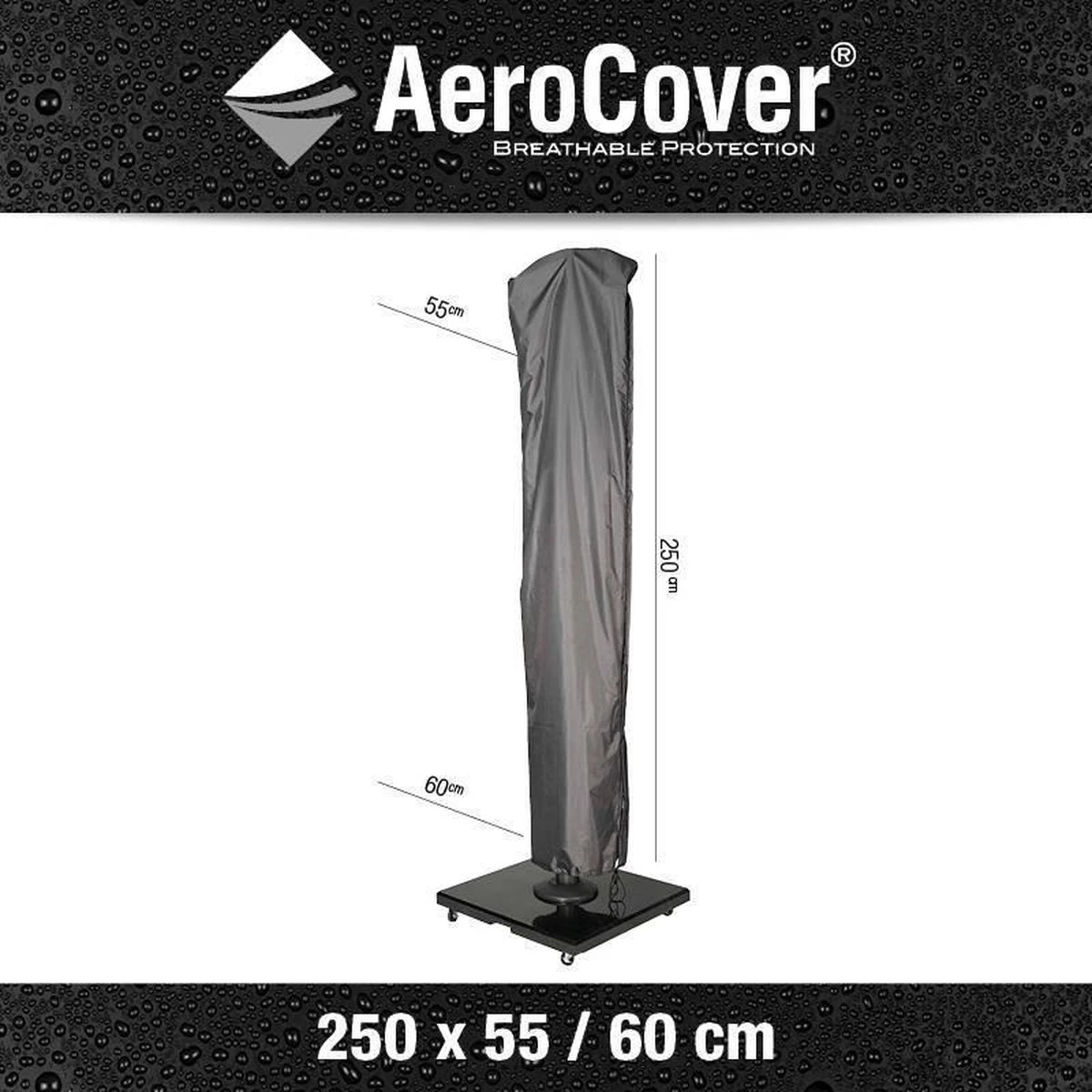 AeroCover parasolhoes - Zweef Parasols - Grijs - 250x55 cm (HxB) AeroCover Parasolhoes - Zweef Parasols - Grijs - 250x55 Cm (HxB) -Tuinmeubelseries Winkel 1200x1200 157