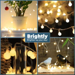 Brightly® Lichtsnoer Van 10 Meter LED – Op USB – Voor Binnen En Buiten – Warm Wit Lichtslinger – Tuinverlichting Met Lampjes Slinger – LED Fairy Lights – Waterdicht -Tuinmeubelseries Winkel 1200x1200 1590