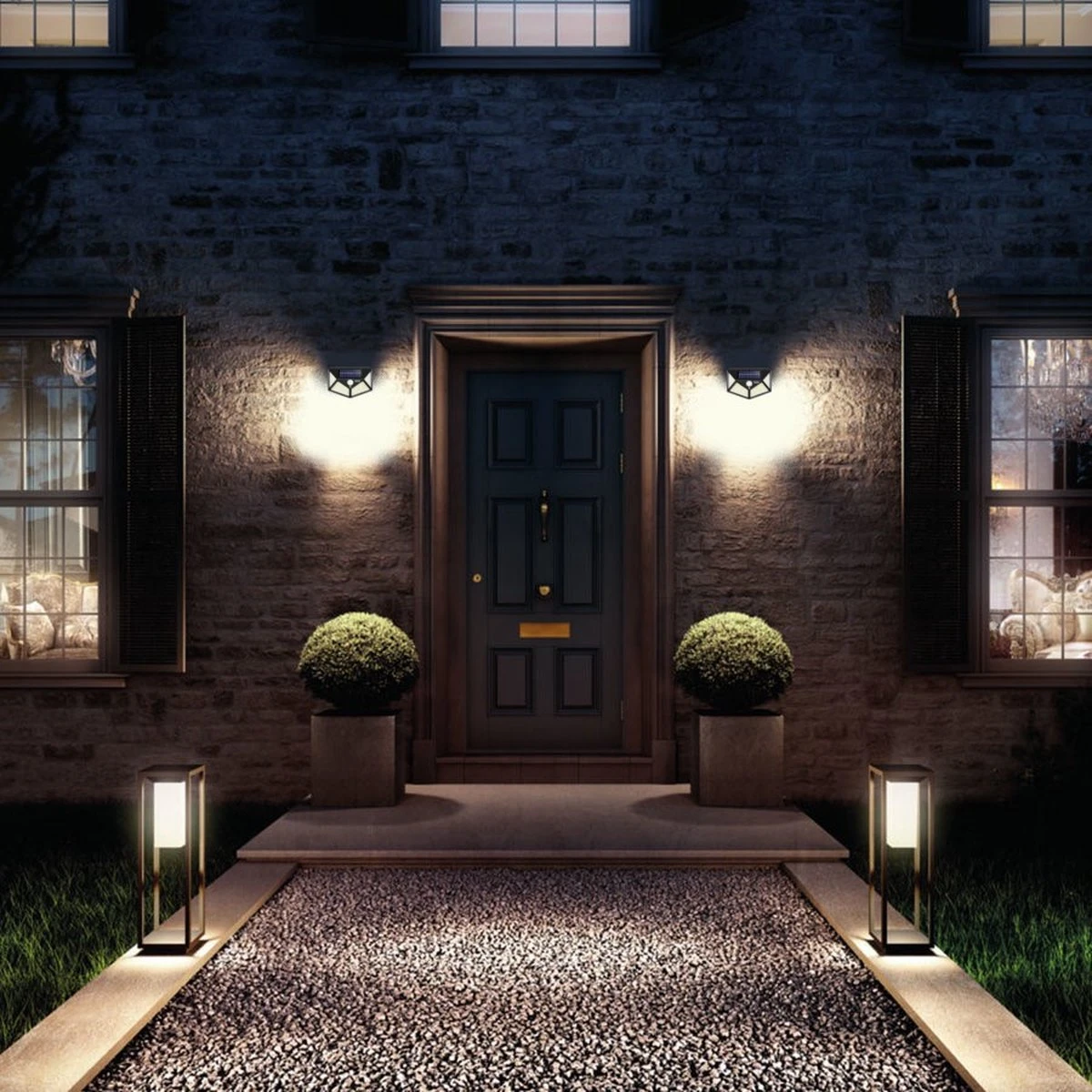 Buitenlamp met bewegingssensor op zonne energie - Buitenverlichting met dag nacht sensor - Solar wandlamp buiten - 2 stuks van Zedar Buitenlamp Met Bewegingssensor Op Zonne Energie - Buitenverlichting Met Dag Nacht Sensor - Solar Wandlamp Buiten - 2 Stuks Van Zedar -Tuinmeubelseries Winkel 1200x1200 1609