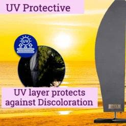 Parasolhoes Voor Zweefparasol–Waterdicht-met Rits En Stok-Superieure Kwaliteit-280cm X 81cm -Tuinmeubelseries Winkel 1200x1200 163