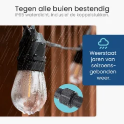 Gologi Lichtsnoer Buiten En Binnen - Lichtslinger 10M - Tuinverlichting LED - Warme Sfeerverlichting 2700K - Smart Verlichting - Koppelbaar Tot 25M 8 Gologi Lichtsnoer Buiten En Binnen - Lichtslinger 10M - Tuinverlichting LED - Warme Sfeerverlichting 2700K - Smart Verlichting - Koppelbaar Tot 25M -Tuinmeubelseries Winkel 1200x1200 1732