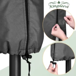 Kingsleeve Parasolhoes Tot Ø 330cm - Weerbestendig Robuust - Grijs 11 Kingsleeve Parasolhoes Tot Ø 330cm - Weerbestendig Robuust - Grijs -Tuinmeubelseries Winkel 1200x1200 178