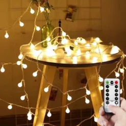 Lichtsnoer - Tuinverlichting Led Buiten - Zonne-energie - 10M - 100 LED - Waterdicht - Lichtsnoer Buiten - Extra Lang - Lichtslinger - Sfeerverlichting - Buitenverlichting -Tuinmeubelseries Winkel 1200x1200 1781