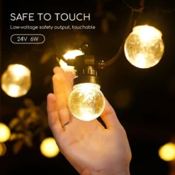 Aigostar 10VRW Lichtsnoer - Lichtslinger - 10 Transparante LED Lampjes - 4000K - 8M -Tuinmeubelseries Winkel 1200x1200 1814