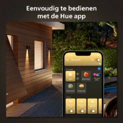 Philips Hue Resonate Down - Muurlamp - Wit En Gekleurd Licht - Zwart -Tuinmeubelseries Winkel 1200x1200 1891