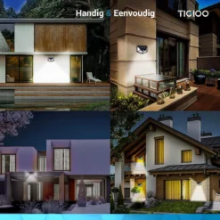 TIGIOO Solar LED Tuinverlichting Met Bewegingssensor - Wandlamp Buitenlamp - Tuinlamp Op Zonneenergie - (2Pack) 4 TIGIOO Solar LED Tuinverlichting Met Bewegingssensor - Wandlamp Buitenlamp - Tuinlamp Op Zonneenergie - (2Pack) -Tuinmeubelseries Winkel 1200x1200 1900