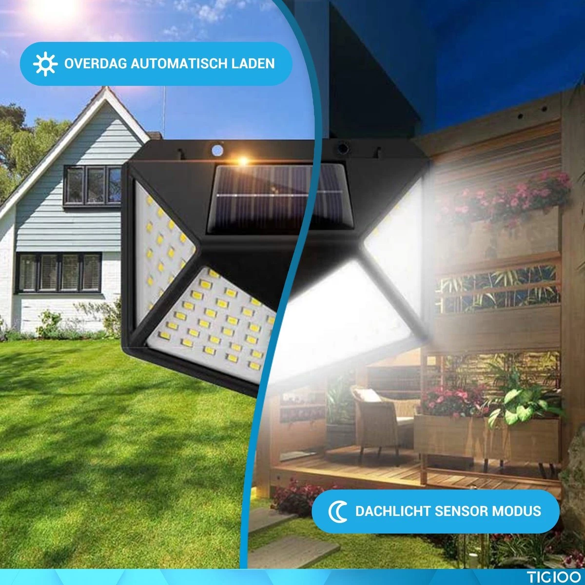 TIGIOO Solar LED Tuinverlichting met Bewegingssensor - Wandlamp Buitenlamp - Tuinlamp Op Zonneenergie - (2Pack) TIGIOO Solar LED Tuinverlichting Met Bewegingssensor - Wandlamp Buitenlamp - Tuinlamp Op Zonneenergie - (2Pack) -Tuinmeubelseries Winkel 1200x1200 1901
