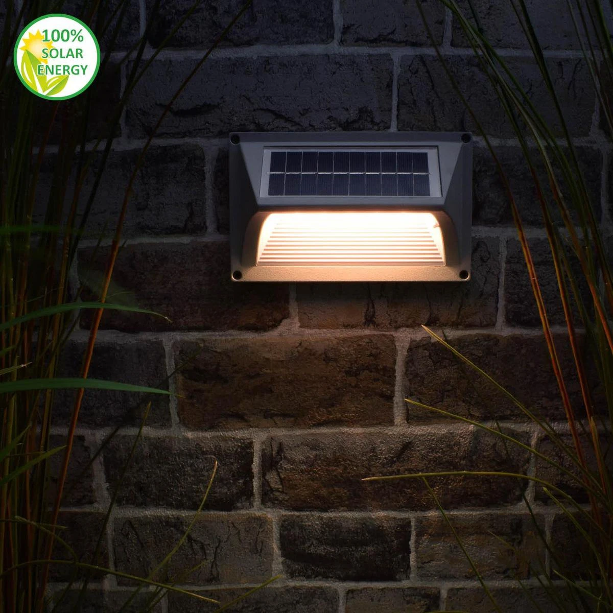 O'DADDY® Castor tuinverlichting op zonneenergie - Wandlamp buiten - solar tuinverlichting - 50 lumen warm wit - aluminium grijs - Draadloos O'DADDY® Castor Tuinverlichting Op Zonneenergie - Wandlamp Buiten - Solar Tuinverlichting - 50 Lumen Warm Wit - Aluminium Grijs - Draadloos -Tuinmeubelseries Winkel 1200x1200 1911