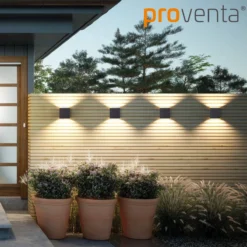 Proventa® Kubus Wandlamp Binnen - Dimbaar - Voor Woonkamers & Slaapkamers - Zwart -Tuinmeubelseries Winkel 1200x1200 1942