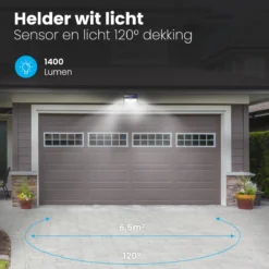 Auronic Buitenlamp - Zonne-energie - 2 Stuks - Bewegingssensor - 78 LED's - Wandlamp - IP65 - Zwart 2 Auronic Buitenlamp - Zonne-energie - 2 Stuks - Bewegingssensor - 78 LED's - Wandlamp - IP65 - Zwart -Tuinmeubelseries Winkel 1200x1200 1946