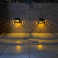 Solar Wandlamp Buiten 'Stripe' - Set Van 4 Stuks - Wandlamp Op Zonne-energie -Tuinmeubelseries Winkel 1200x1200 1972