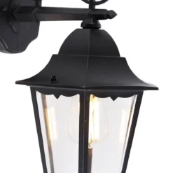 QAZQA New_orleans - Klassieke Wandlamp Voor Buiten - 1 Lichts - D 26.8 Cm - Zwart - Buitenverlichting 2 QAZQA New_orleans - Klassieke Wandlamp Voor Buiten - 1 Lichts - D 26.8 Cm - Zwart - Buitenverlichting -Tuinmeubelseries Winkel 1200x1200 2013