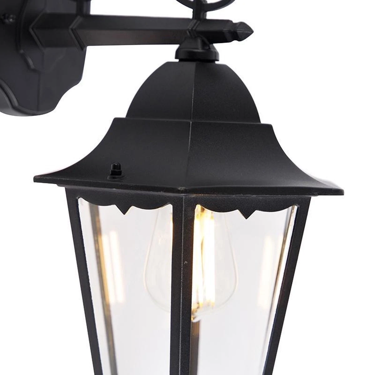 QAZQA new_orleans - Klassieke Wandlamp voor buiten - 1 lichts - D 26.8 cm - Zwart - Buitenverlichting QAZQA New_orleans - Klassieke Wandlamp Voor Buiten - 1 Lichts - D 26.8 Cm - Zwart - Buitenverlichting -Tuinmeubelseries Winkel 1200x1200 2013