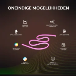 Calex Smart Outdoor LED Strip 5 Meter - Voor Buiten - Met App - Buitenverlichting - RGB En Warm Wit - Lichtstrip -Tuinmeubelseries Winkel 1200x1200 2035