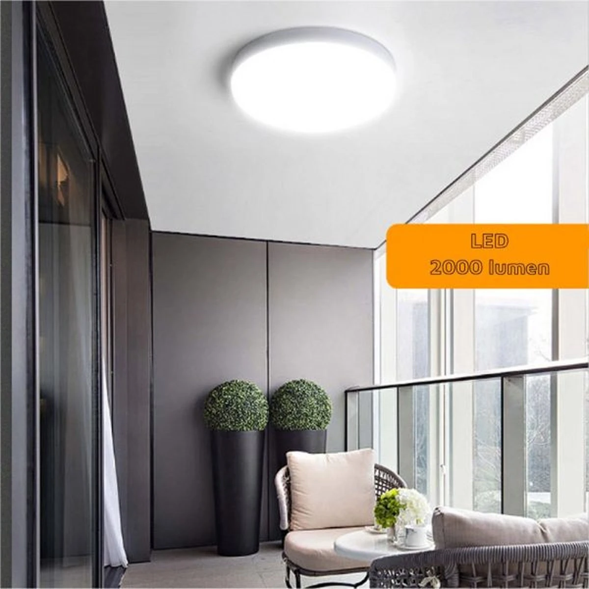 LED badkamer lamp-LED waterdicht lamp-IP56 LED balkon lamp-LED plafondlamp-LED verlichting -LED tuin verlichting Merkloos LED Badkamer Lamp-LED Waterdicht Lamp-IP56 LED Balkon Lamp-LED Plafondlamp-LED Verlichting -LED Tuin Verlichting -Tuinmeubelseries Winkel 1200x1200 2048