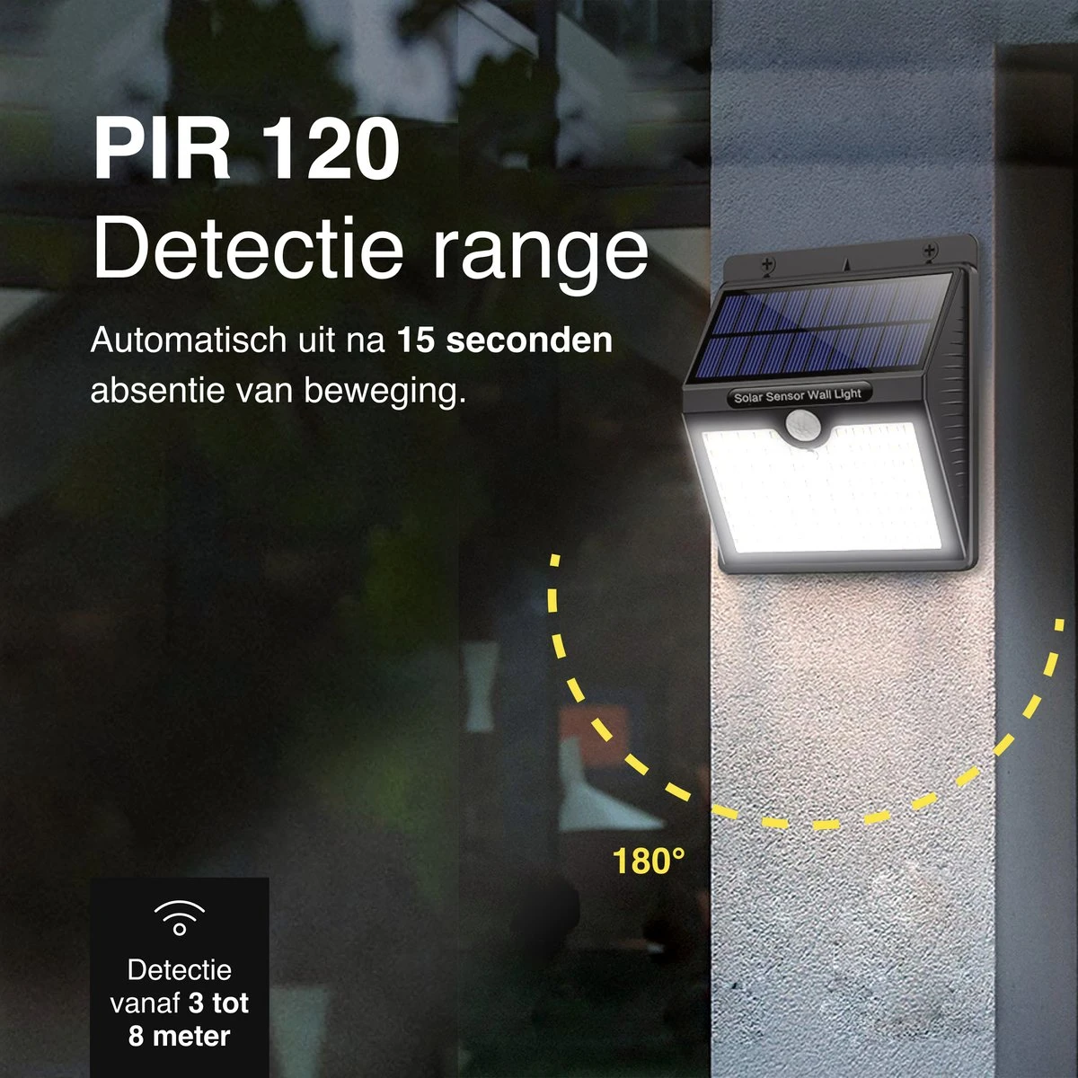 Vivid Green Solar Buitenlamp met Bewegingssensor - Buitenverlichting Zonne Energie - Tuinverlichting - Wandlamp Buiten - Met Sensor - Led Vivid Green Solar Buitenlamp Met Bewegingssensor - Buitenverlichting Zonne Energie - Tuinverlichting - Wandlamp Buiten - Met Sensor - Led -Tuinmeubelseries Winkel 1200x1200 2062