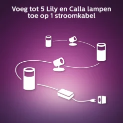 Philips Hue Calla Sokkellamp - Wit En Gekleurd Licht - Zwart - Laag - Laagspanning - Uitbreiding -Tuinmeubelseries Winkel 1200x1200 2068