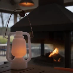 QAZQA Storm - Moderne LED Staande Buitenlamp | Staande Lamp Voor Buiten - 1 Lichts - H 220 Mm - Wit - Buitenverlichting -Tuinmeubelseries Winkel 1200x1200 2083