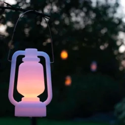 QAZQA Storm - Moderne LED Staande Buitenlamp | Staande Lamp Voor Buiten - 1 Lichts - H 220 Mm - Wit - Buitenverlichting -Tuinmeubelseries Winkel 1200x1200 2084