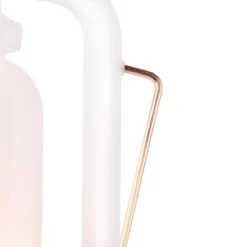 QAZQA Storm - Moderne LED Dimbare Staande Buitenlamp | Staande Lamp Voor Buiten Met Dimmer - 1 Lichts - H 300 Mm - Wit - Buitenverlichting -Tuinmeubelseries Winkel 1200x1200 2099