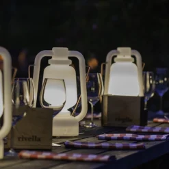 QAZQA Storm - Moderne LED Dimbare Staande Buitenlamp | Staande Lamp Voor Buiten Met Dimmer - 1 Lichts - H 300 Mm - Wit - Buitenverlichting -Tuinmeubelseries Winkel 1200x1200 2106