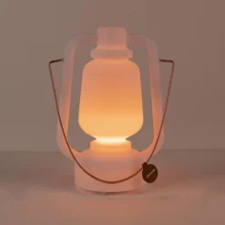 QAZQA Storm - Moderne LED Dimbare Staande Buitenlamp | Staande Lamp Voor Buiten Met Dimmer - 1 Lichts - H 300 Mm - Wit - Buitenverlichting -Tuinmeubelseries Winkel 1200x1200 2108